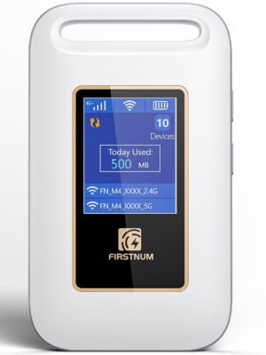 2026 FIRSTNUM M4 Portable WiFi