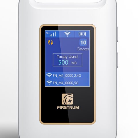 2026 FIRSTNUM M4 Portable WiFi