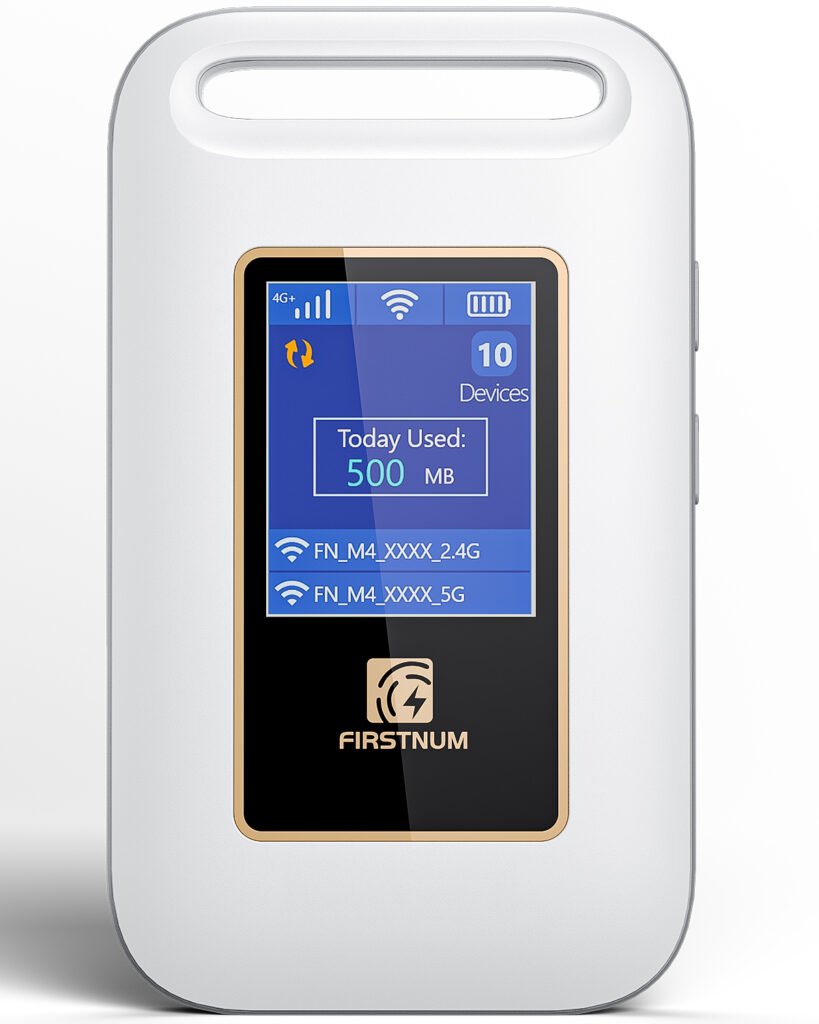2026 FIRSTNUM M4 Portable WiFi