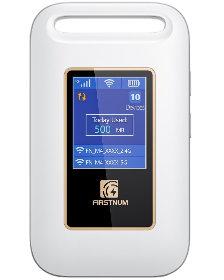 FIRSTNUM Portable WiFi Hotspot