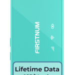 FIRSTNUM M6 Portable WiFi 6 Hotspot Travel Router